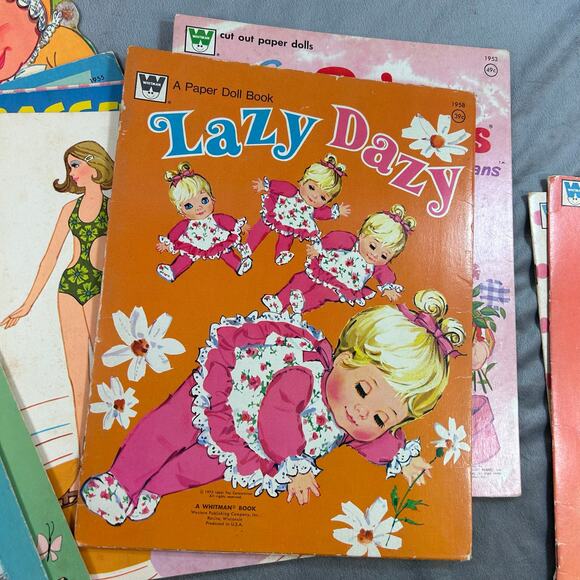 Vintage Paper Doll Lot 14 Books All included None Used - Picture 7 of 12